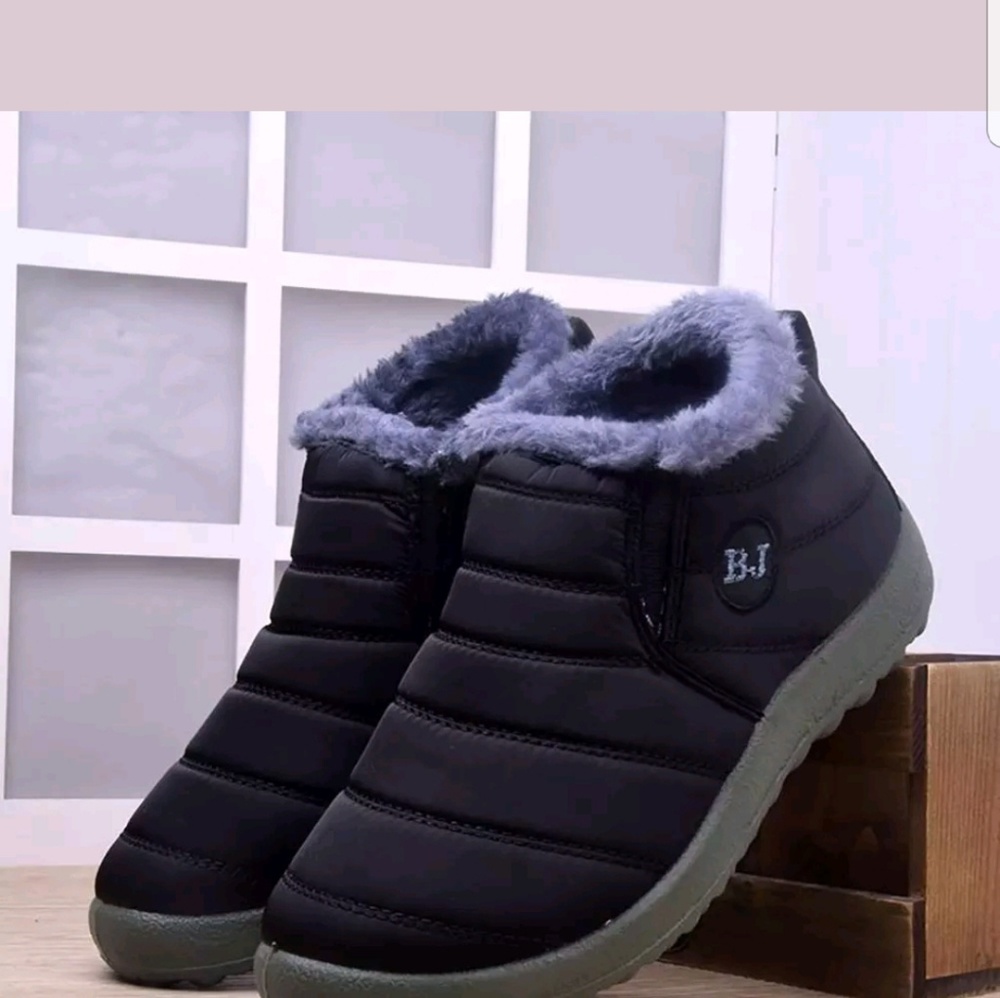 Womens Winter Waterproof Snow Booties Shoes SZ 8